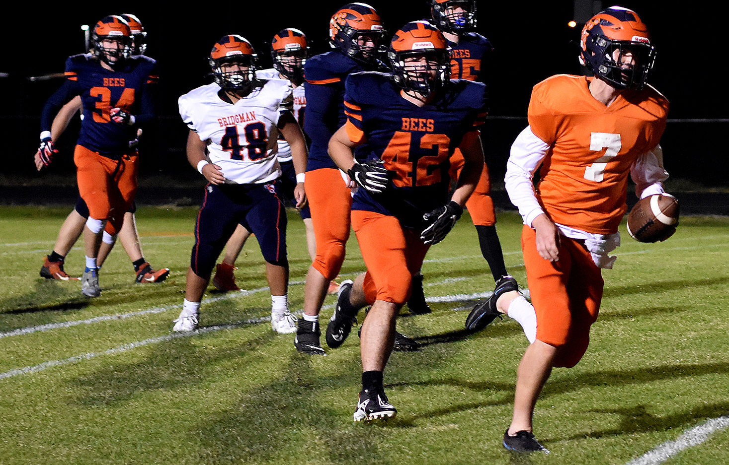 11 24 A1 Bees QB Runs